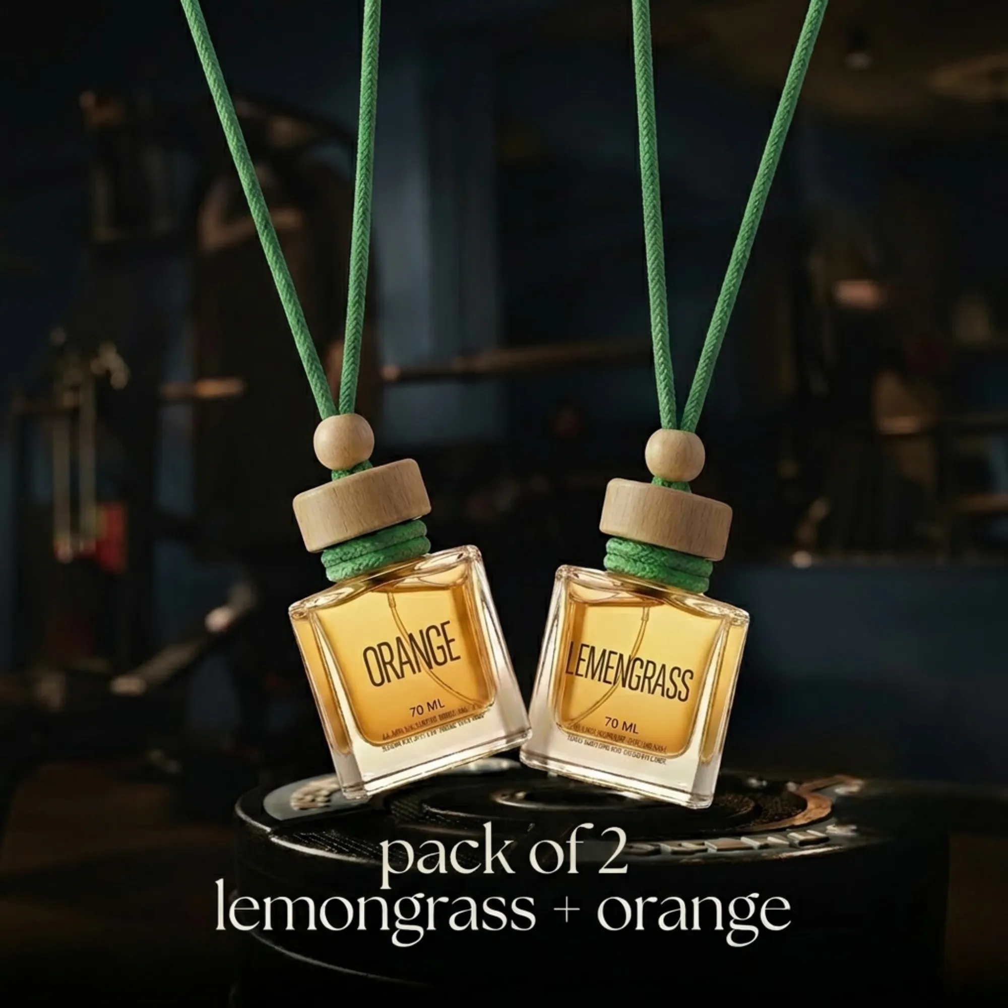orange car perfume lemongrass car freshener citrus hanging perfume car perfume combo pack hanging air freshener for car daily commute car fragrance best car air freshener India room hanging perfume lemongrass air freshener orange air freshener